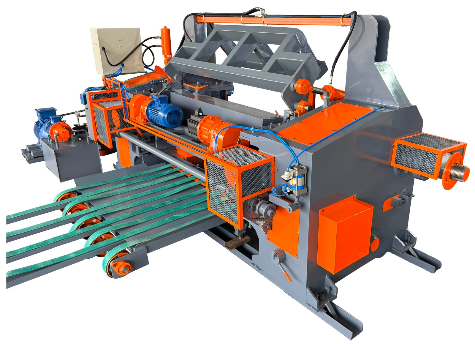 Spindle Log Peeling Machine